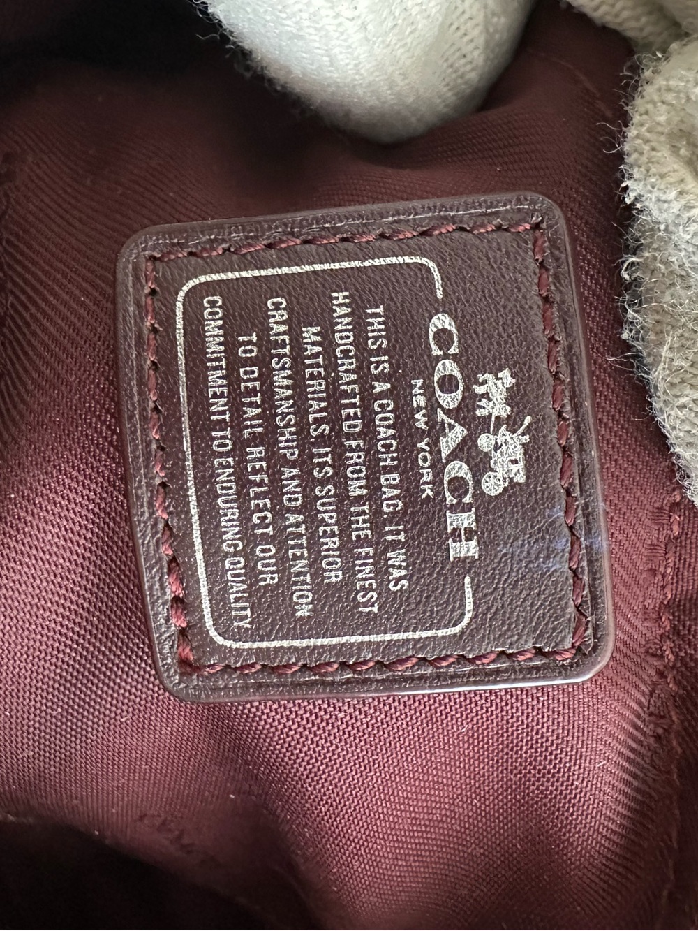 Coach Handbag - Picture 9 of 12